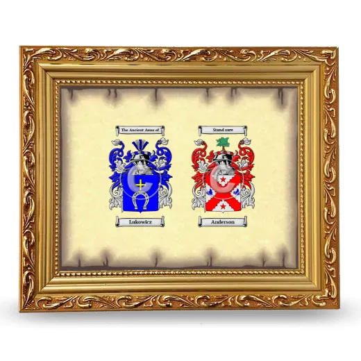 Anniversary Framed - Gold