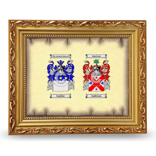 Anniversary Framed - Gold