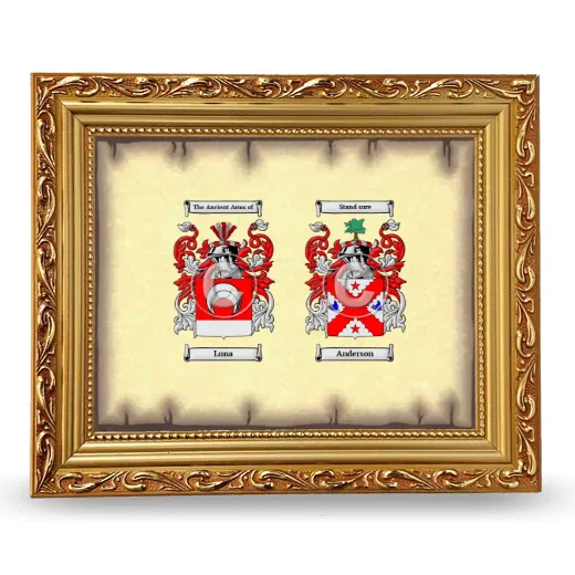 Anniversary Framed - Gold