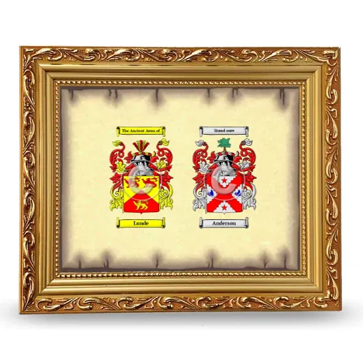 Anniversary Framed - Gold