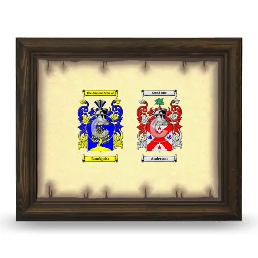 Anniversary Framed - Brown