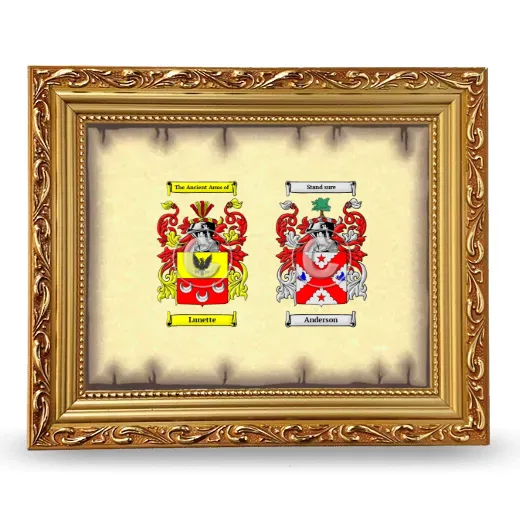 Anniversary Framed - Gold