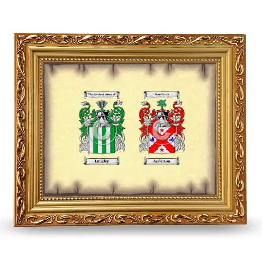 Anniversary Framed - Gold