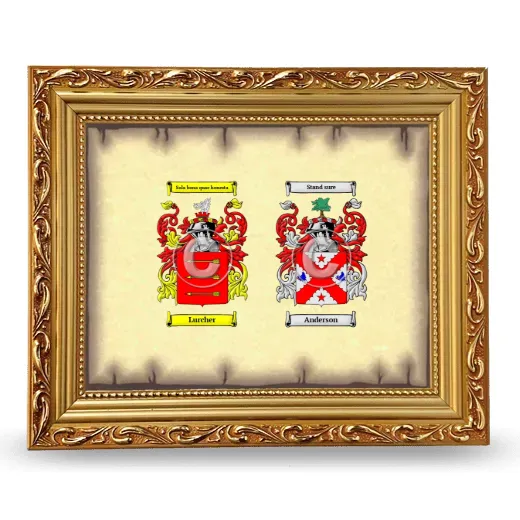 Anniversary Framed - Gold