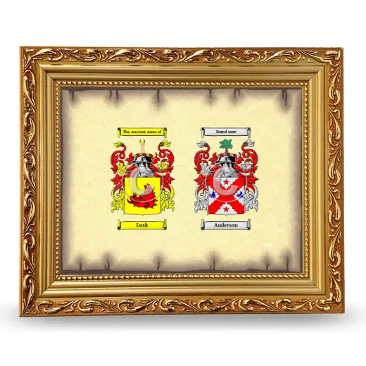 Anniversary Framed - Gold