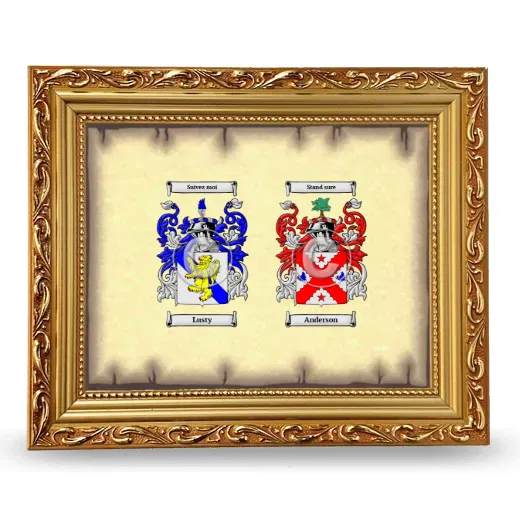 Anniversary Framed - Gold