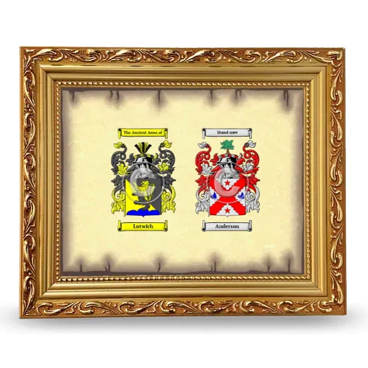 Anniversary Framed - Gold