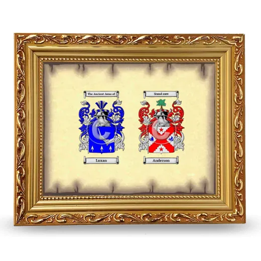 Anniversary Framed - Gold