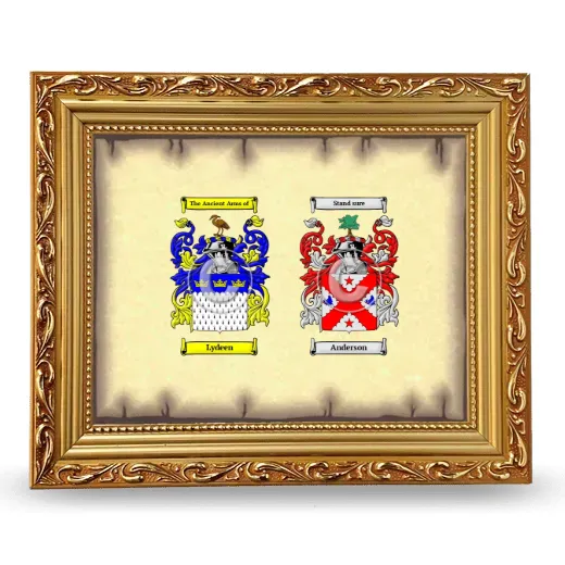 Anniversary Framed - Gold