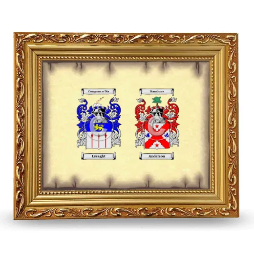 Anniversary Framed - Gold