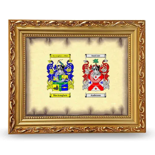 Anniversary Framed - Gold