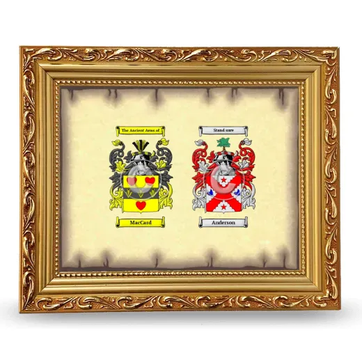 Anniversary Framed - Gold