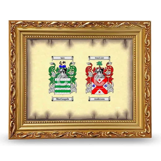 Anniversary Framed - Gold