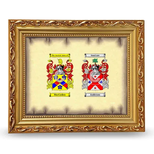 Anniversary Framed - Gold