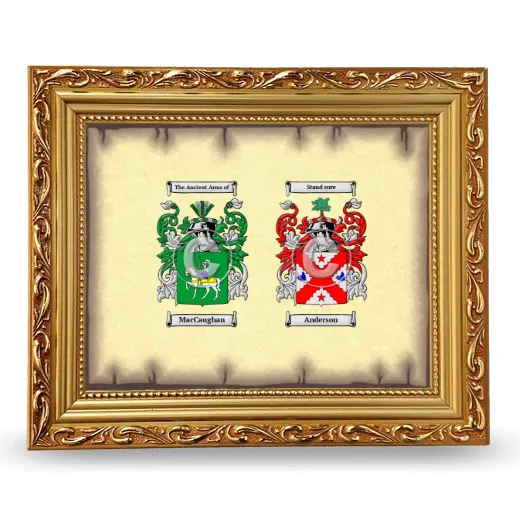 Anniversary Framed - Gold