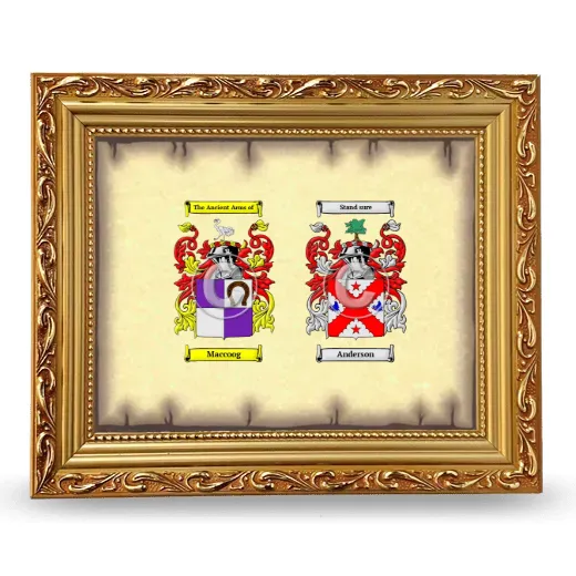 Anniversary Framed - Gold