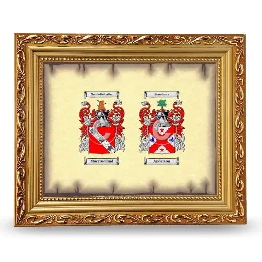 Anniversary Framed - Gold