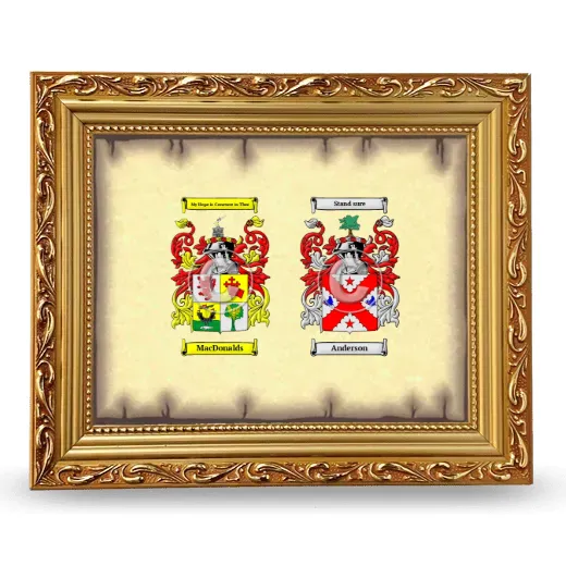 Anniversary Framed - Gold