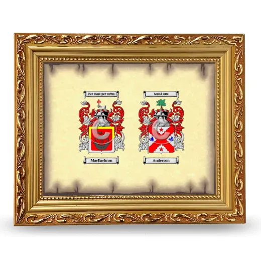 Anniversary Framed - Gold