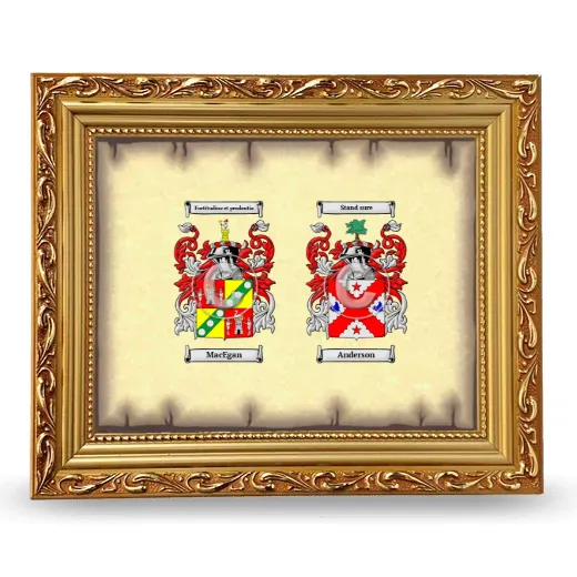 Anniversary Framed - Gold