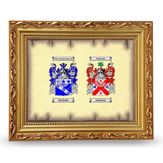 Anniversary Framed - Gold