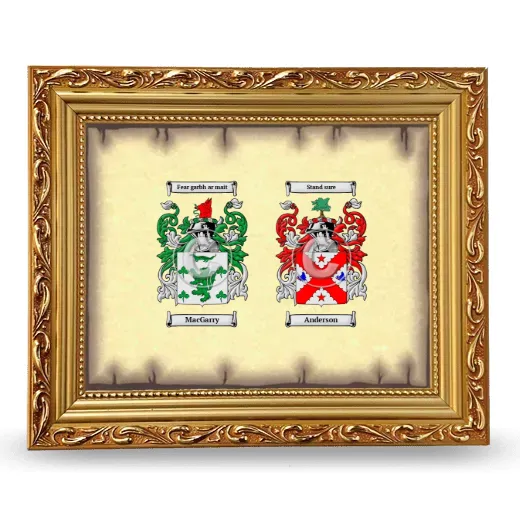 Anniversary Framed - Gold