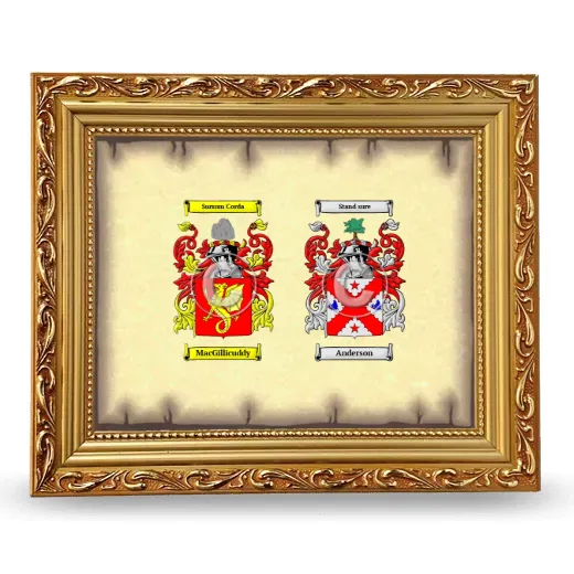 Anniversary Framed - Gold