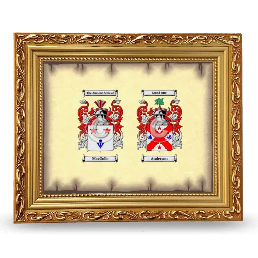 Anniversary Framed - Gold