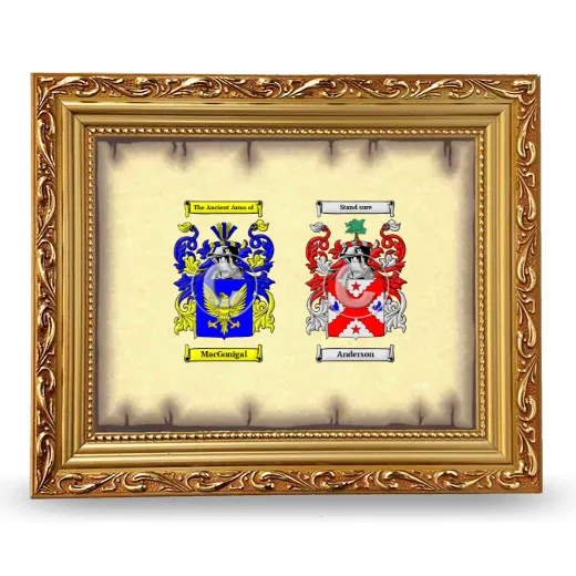 Anniversary Framed - Gold