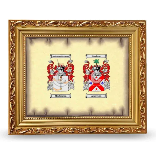 Anniversary Framed - Gold