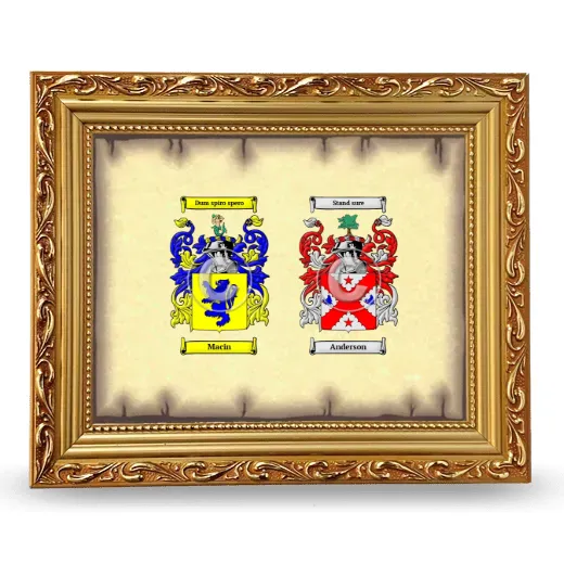 Anniversary Framed - Gold