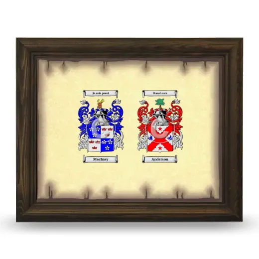 Anniversary Framed - Brown