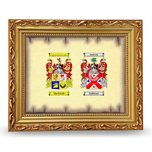 Anniversary Framed - Gold