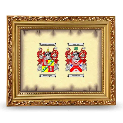 Anniversary Framed - Gold