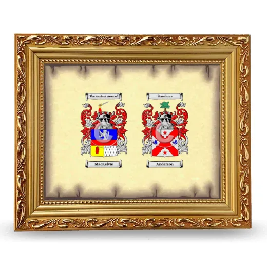 Anniversary Framed - Gold