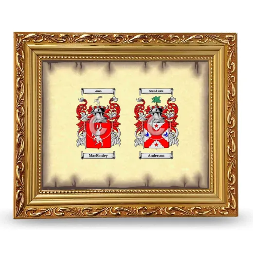 Anniversary Framed - Gold