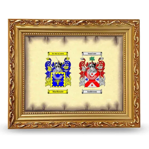 Anniversary Framed - Gold