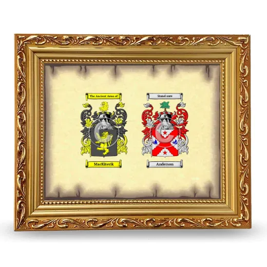 Anniversary Framed - Gold