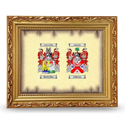 Anniversary Framed - Gold