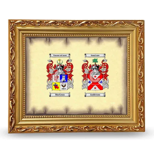 Anniversary Framed - Gold