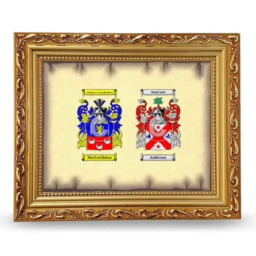 Anniversary Framed - Gold