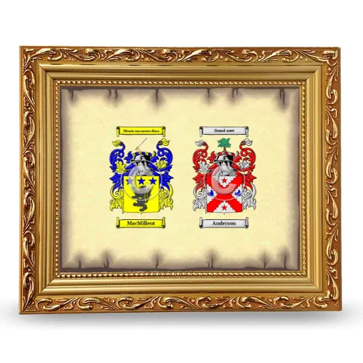 Anniversary Framed - Gold