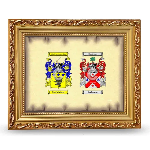 Anniversary Framed - Gold