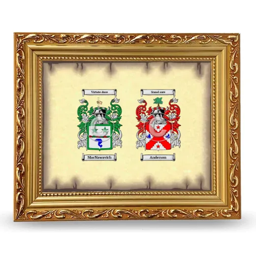 Anniversary Framed - Gold