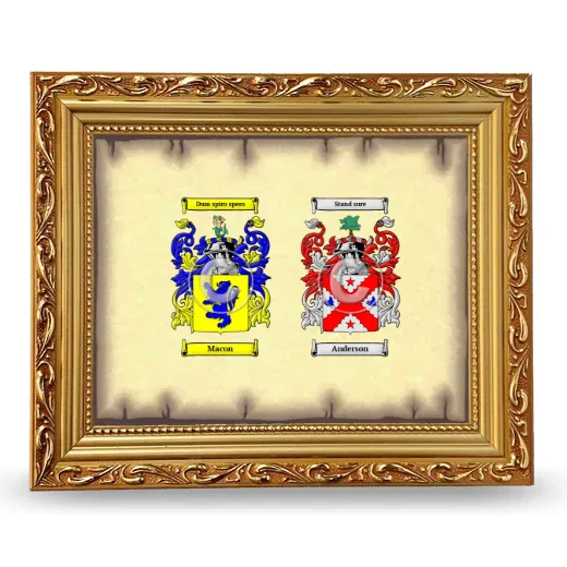 Anniversary Framed - Gold