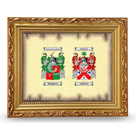 Anniversary Framed - Gold