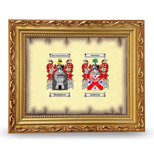 Anniversary Framed - Gold