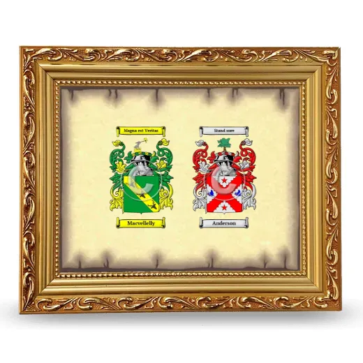 Anniversary Framed - Gold