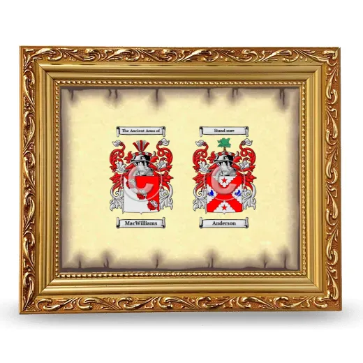 Anniversary Framed - Gold