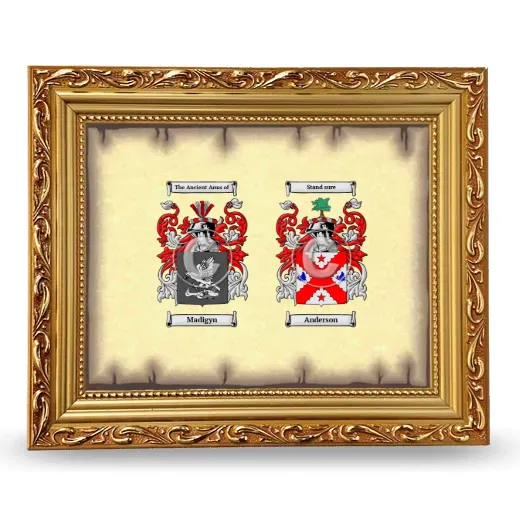 Anniversary Framed - Gold